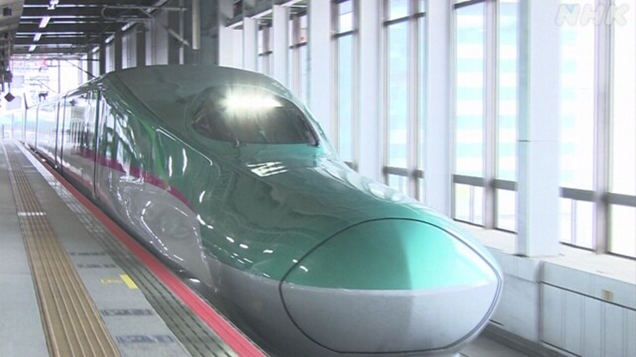 東北新幹線と上越新幹線　来年は毎日の運転を今より早く終わる